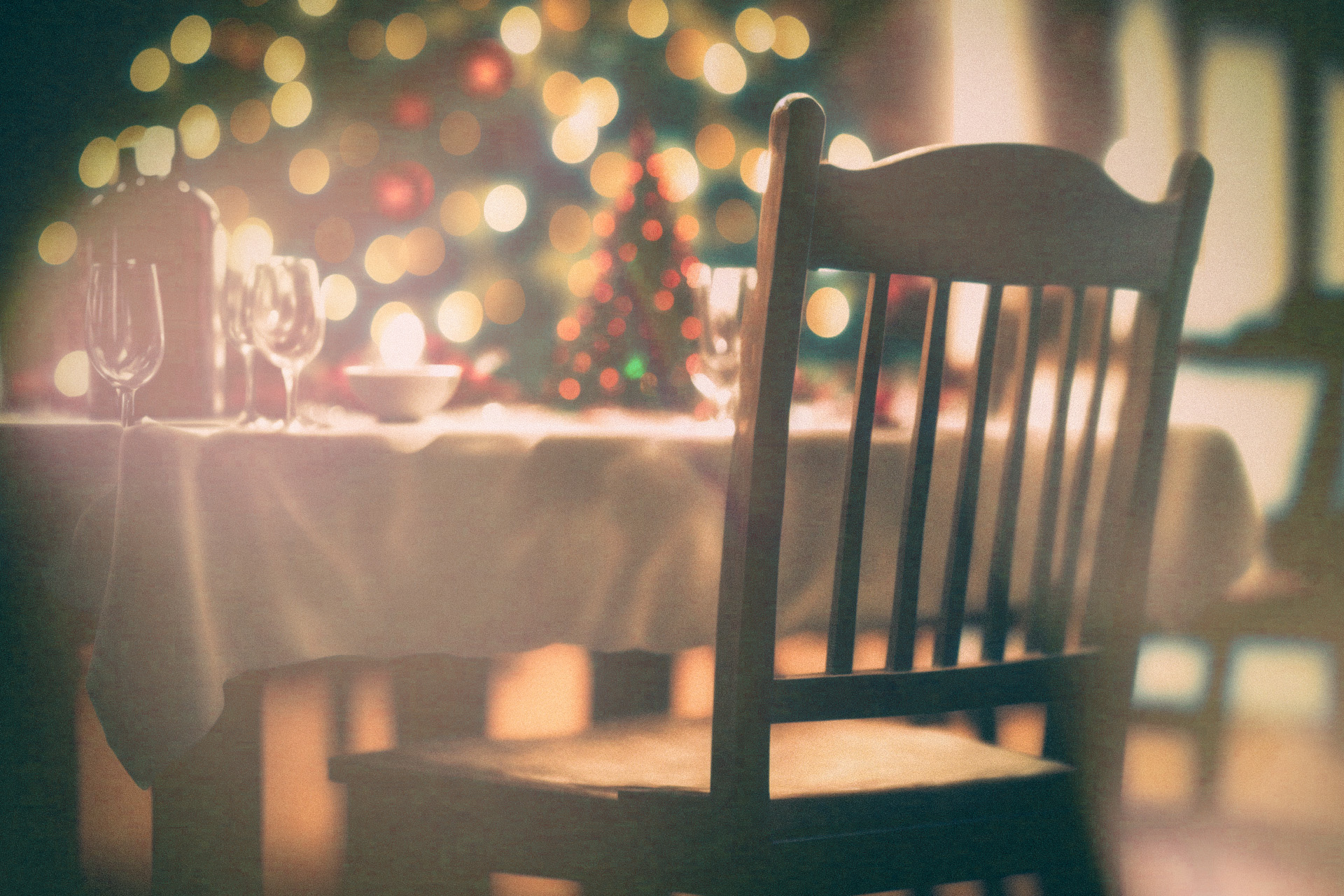 Navidad con una silla vacía